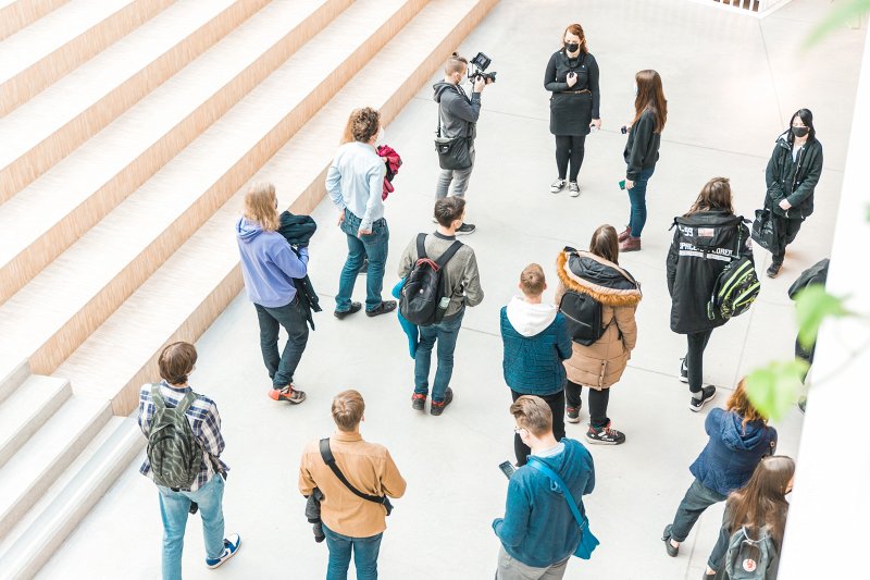 Atvērto durvju diena Latvijas Universitātes Zinātņu mājā - Fizikas, matemātikas un optometrijas fakultātē. null