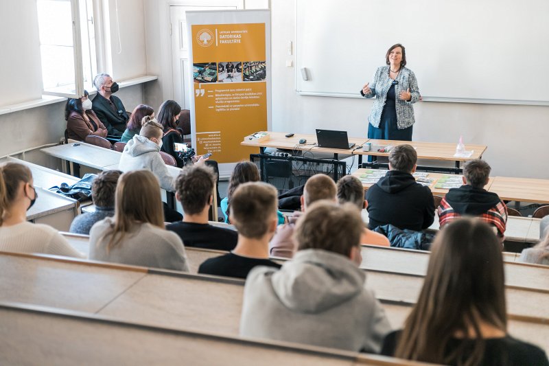 Atvērto durvju diena Latvijas Universitātes galvenajā ēkā. Zane Bičevska.