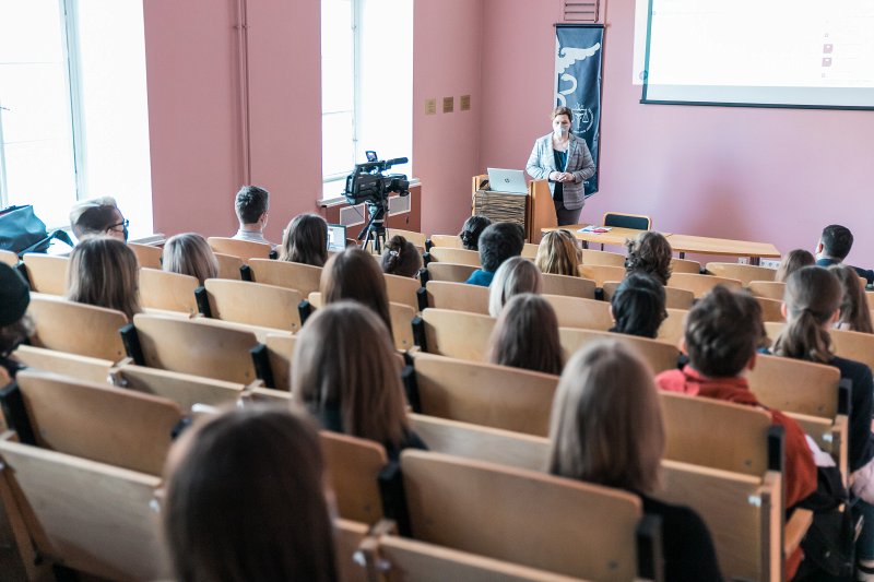 Atvērto durvju diena Latvijas Universitātes galvenajā ēkā. Kristīne Strada-Rozenberga.