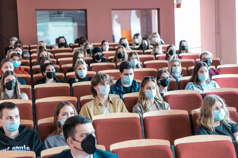 Atvērto durvju diena Latvijas Universitātes galvenajā ēkā. null