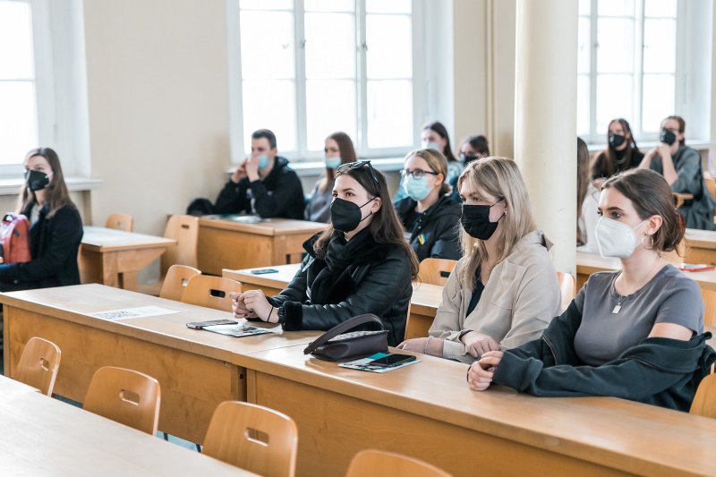 Atvērto durvju diena Latvijas Universitātes galvenajā ēkā. null