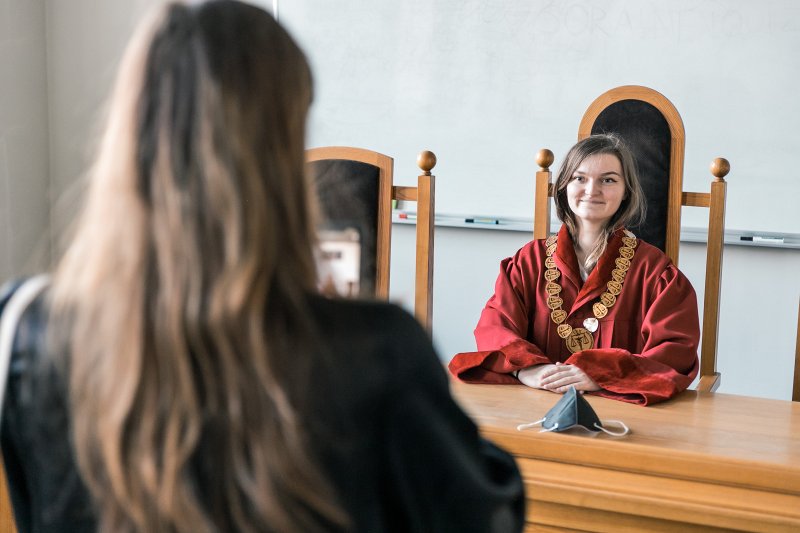 Atvērto durvju diena Latvijas Universitātes galvenajā ēkā. null