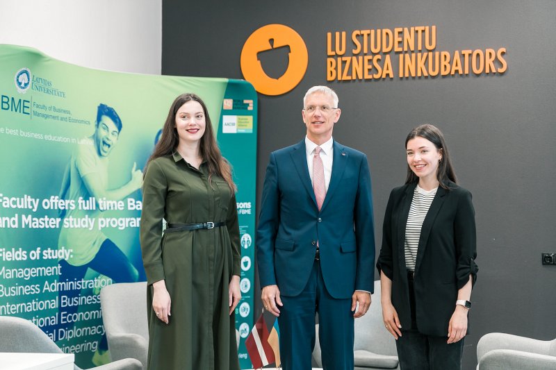 Ministru prezidenta Krišjāņa Kariņa tikšanās ar studentiem un pasniedzējiem un diskusija par aktuāliem notikumiem Latvijas politikā un ekonomikā. null