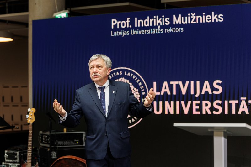 Latvijas Universitātes Jauno tehnoloģiju un inovāciju dienas atklāšana. null