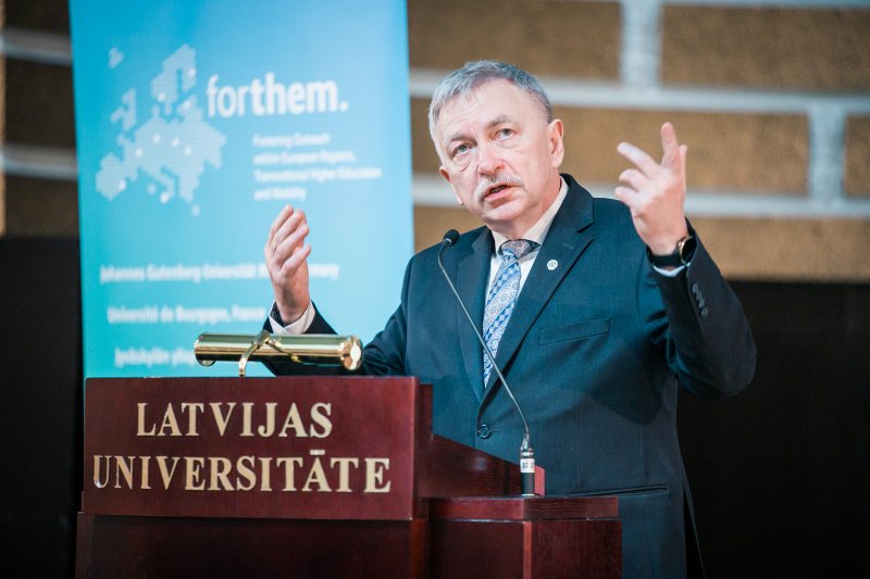 FORTHEM alianses sanāksme Latvijas Universitātē. null