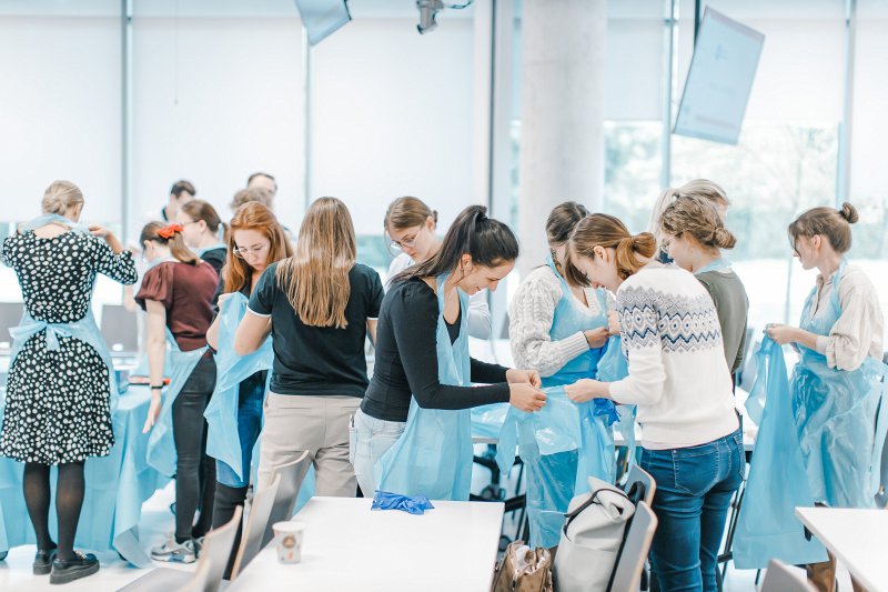 Pasākums Latvijas Universitātes Medicīnas fakultātes studentiem «Sirds un asinsvadu ķirurģijas Praktisko iemaņu laboratorija». null