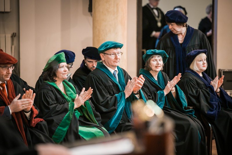 Latvijas Universitātes 103. gadadienai veltīta Senāta svinīgā sēde. null