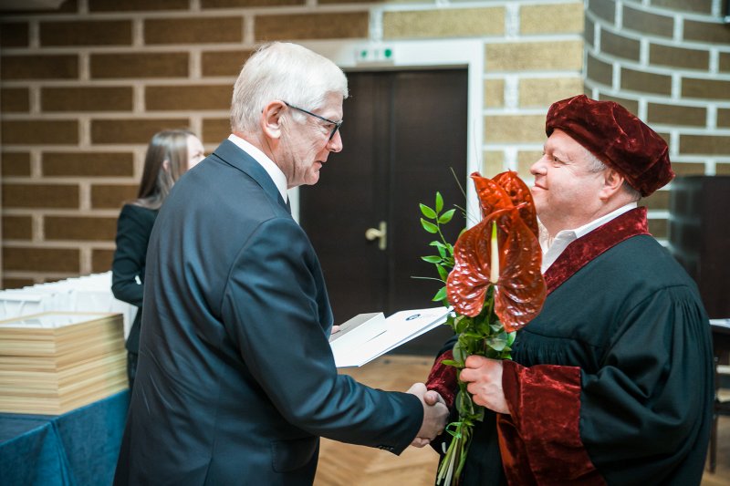 Latvijas Universitātes 103. gadadienai veltīta Senāta svinīgā sēde. null