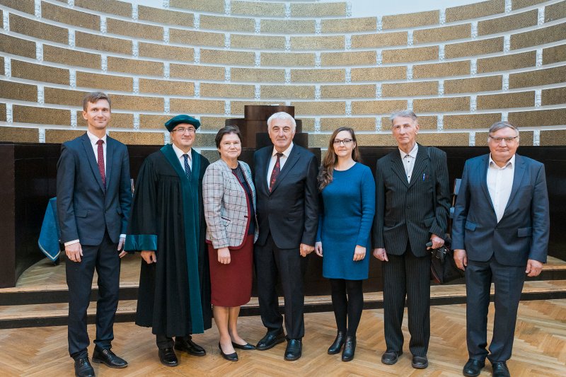 Latvijas Universitātes 103. gadadienai veltīta Senāta svinīgā sēde, doktoru promocijas ceremonija. null