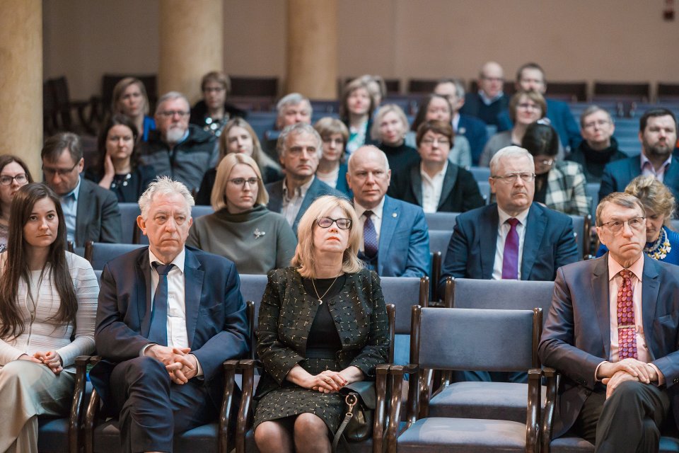 Latvijas Universitātes darbinieku kopsapulce. null