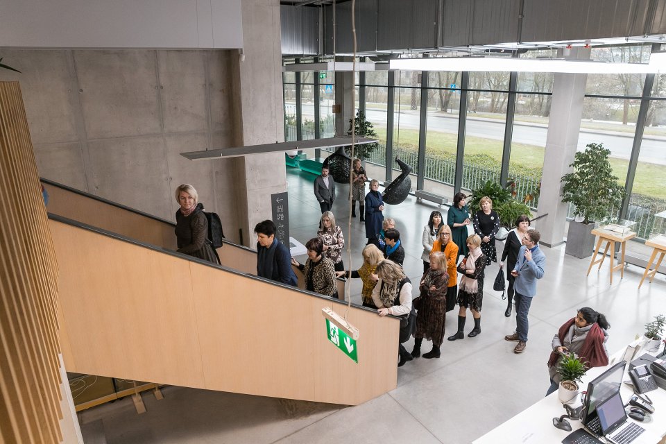 Ventspils pašvaldības un izglītības iestāžu pārstāvju vizīte Latvijas Universitātes Akadēmiskajā centrā. null