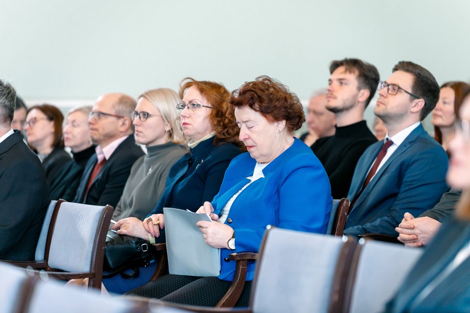 Latvijas Universitātes 81. starptautiskās zinātniskās konferences atklāšanas Akadēmiskā plenārsēde. null