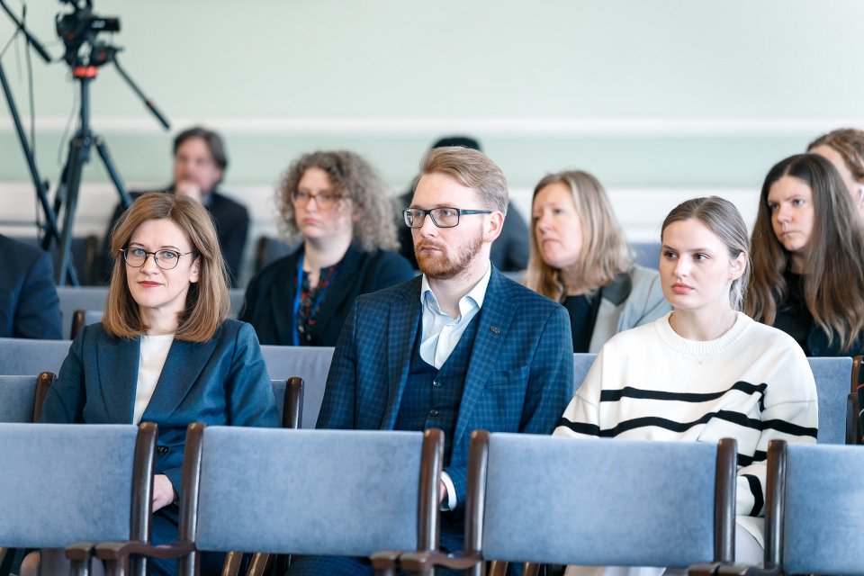 Latvijas Universitātes 81. starptautiskās zinātniskās konferences atklāšanas Akadēmiskā plenārsēde. null