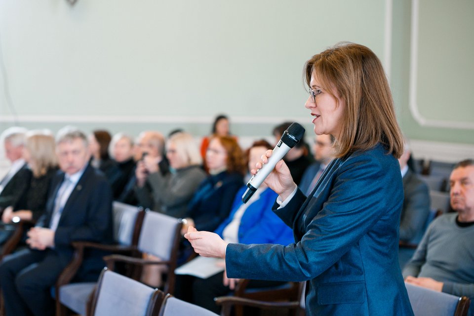 Latvijas Universitātes 81. starptautiskās zinātniskās konferences atklāšanas Akadēmiskā plenārsēde. null