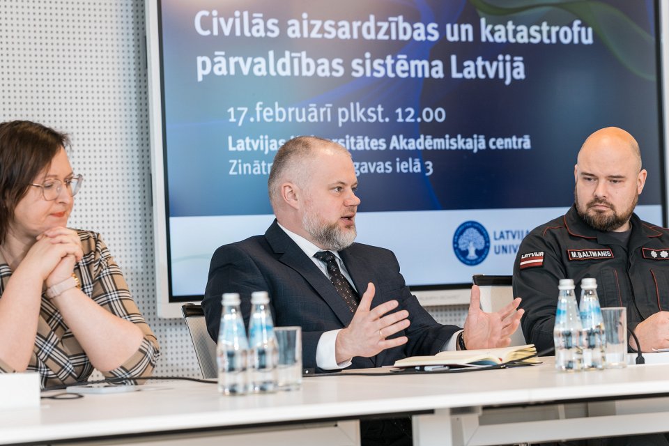 Seminārs «Civilās aizsardzības un katastrofu pārvaldības sistēma Latvijā». null