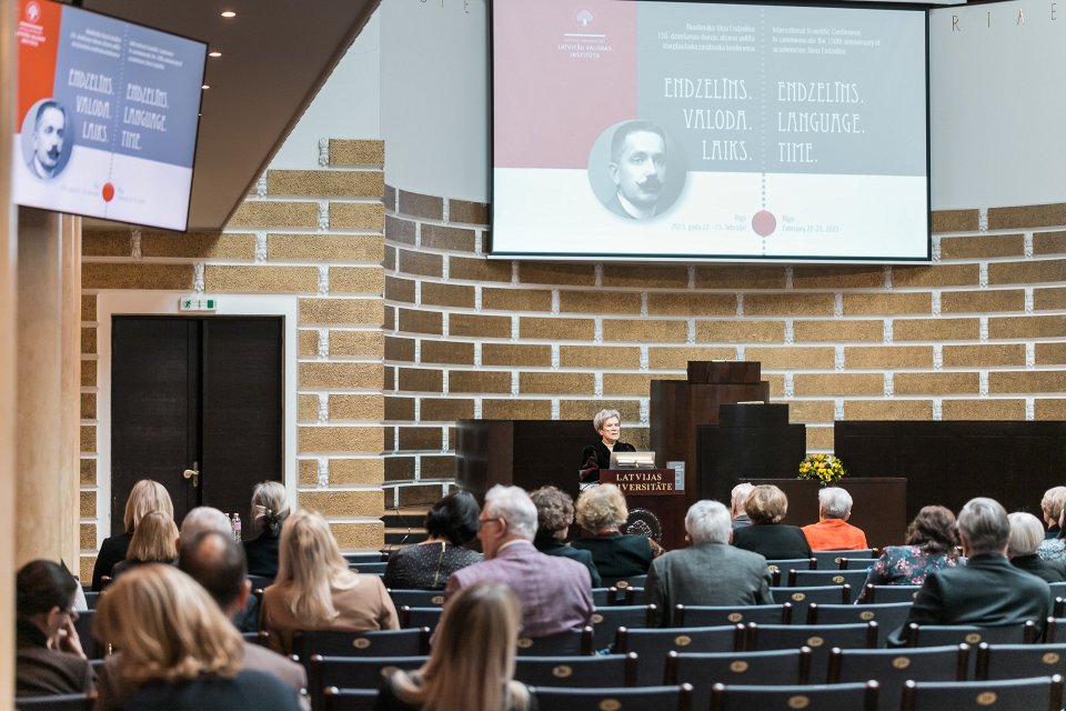 Akadēmiķa Jāņa Endzelīna 150. dzimšanas dienas atcerei veltīta starptautiska zinātniska konference «Endzelīns. Valoda. Laiks». null