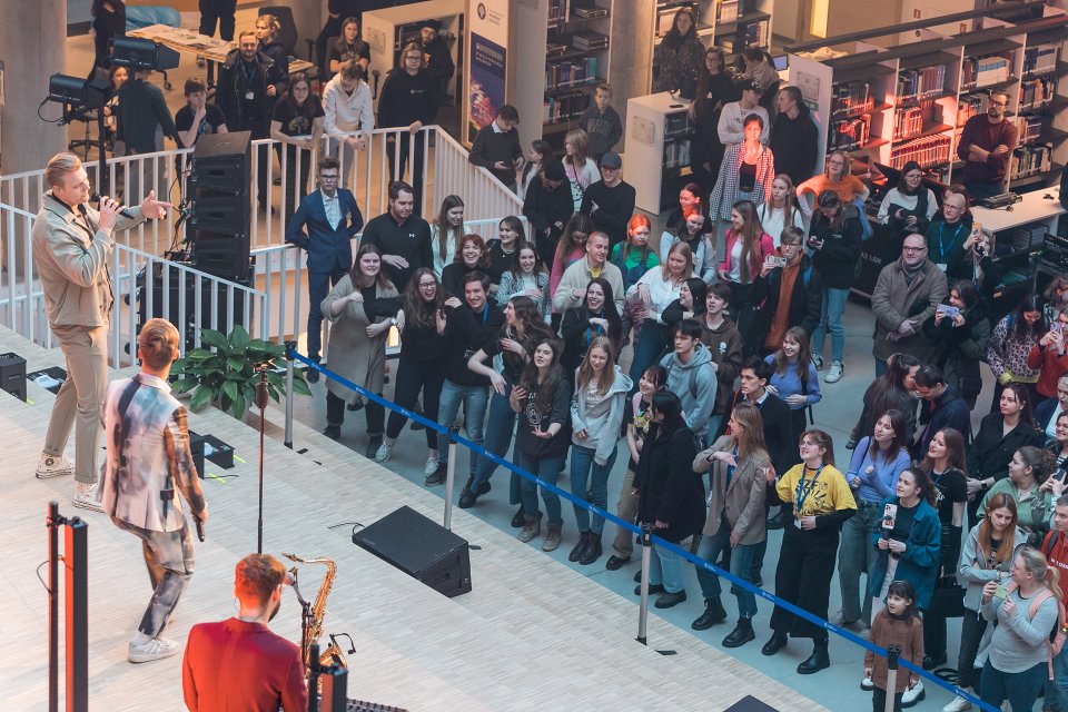 Latvijas Universitātes studiju festivāls «L’Universs». Grupas «Citi zēni» koncerts.