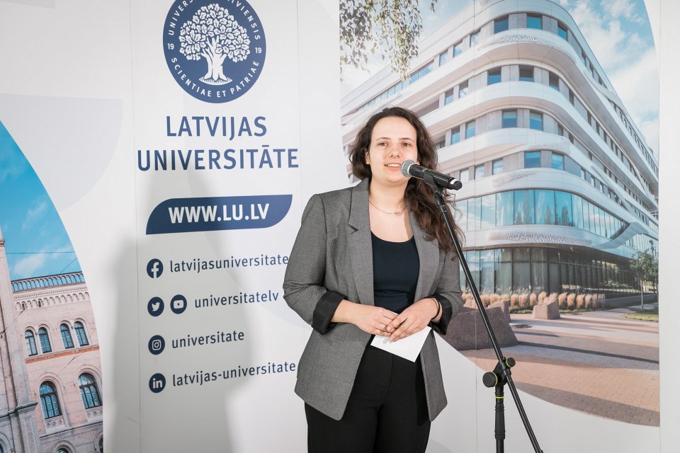 Latvijas Universitātes Akadēmiskā centra teritorijas attīstības metu konkursa devīžu atvēršanas pasākums. null