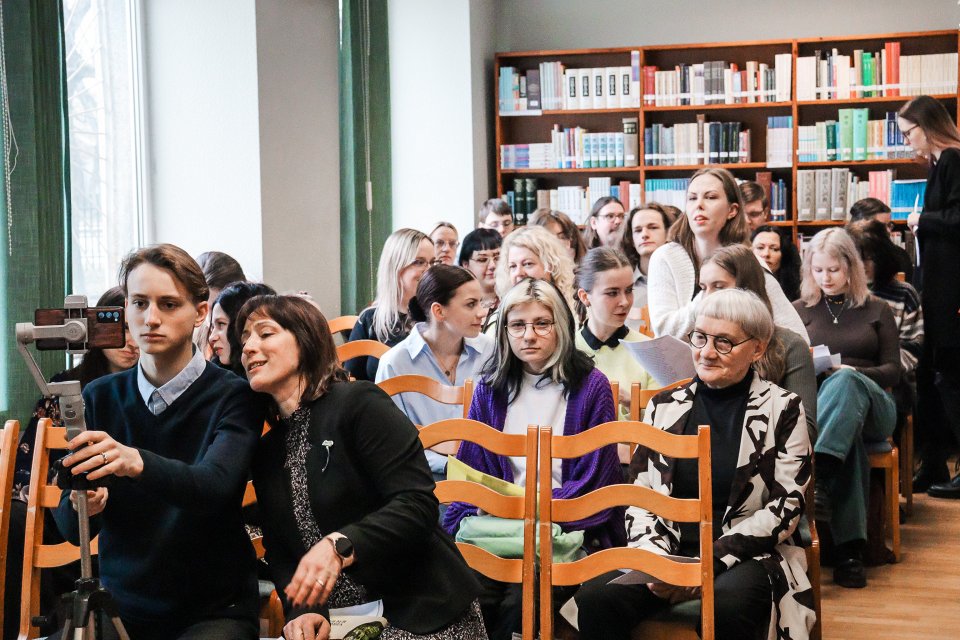 Vergilija eposa «Eneīda» lasījumi un izstādes atklāšana Latvijas Universitātes Humanitāro zinātņu fakultātē. null