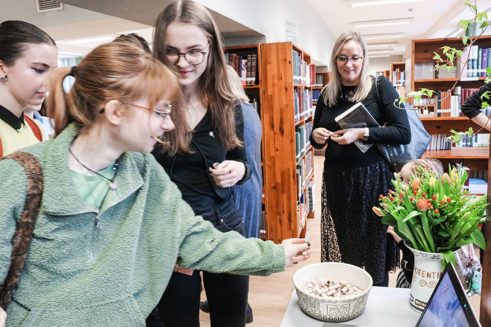 Vergilija eposa «Eneīda» lasījumi un izstādes atklāšana Latvijas Universitātes Humanitāro zinātņu fakultātē. null