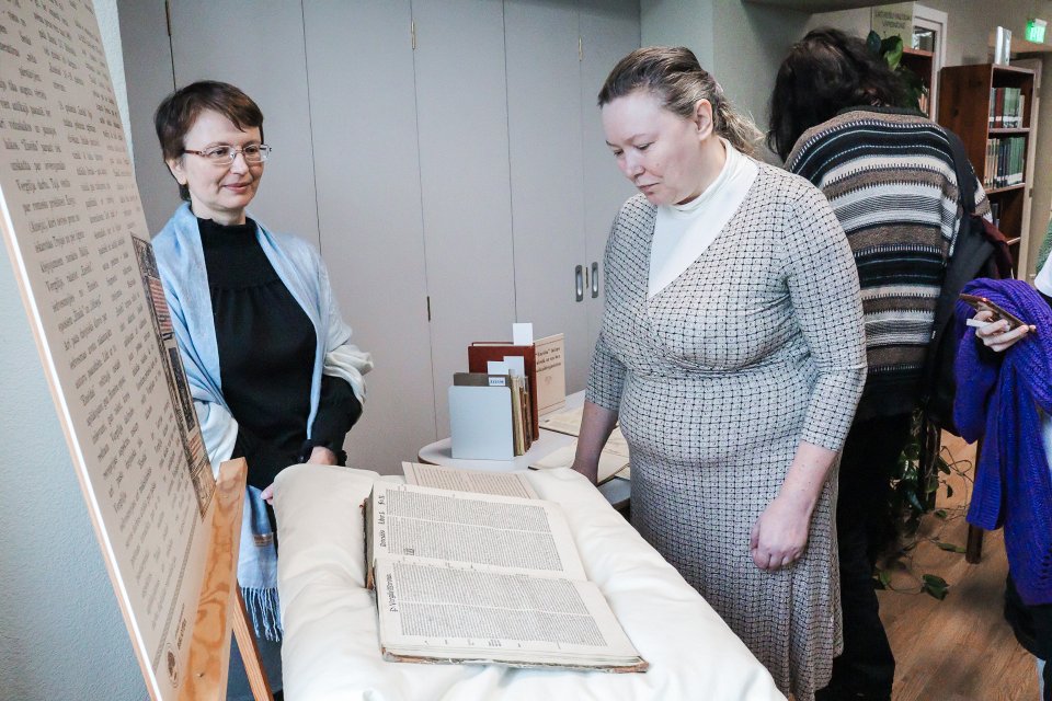 Vergilija eposa «Eneīda» lasījumi un izstādes atklāšana Latvijas Universitātes Humanitāro zinātņu fakultātē. null