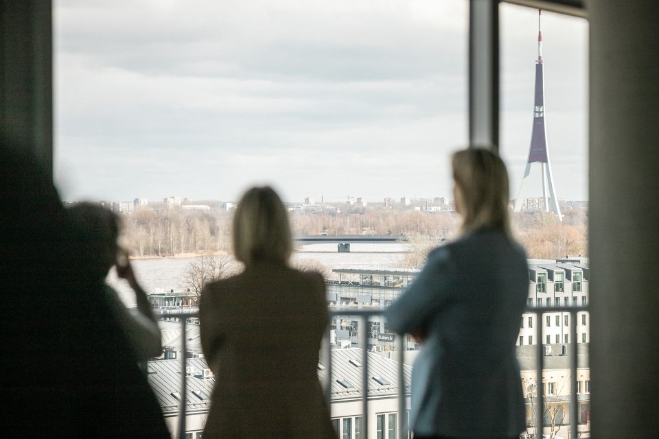 Rīgas domes un Latvijas Universitātes pārstāvju tikšanās. null