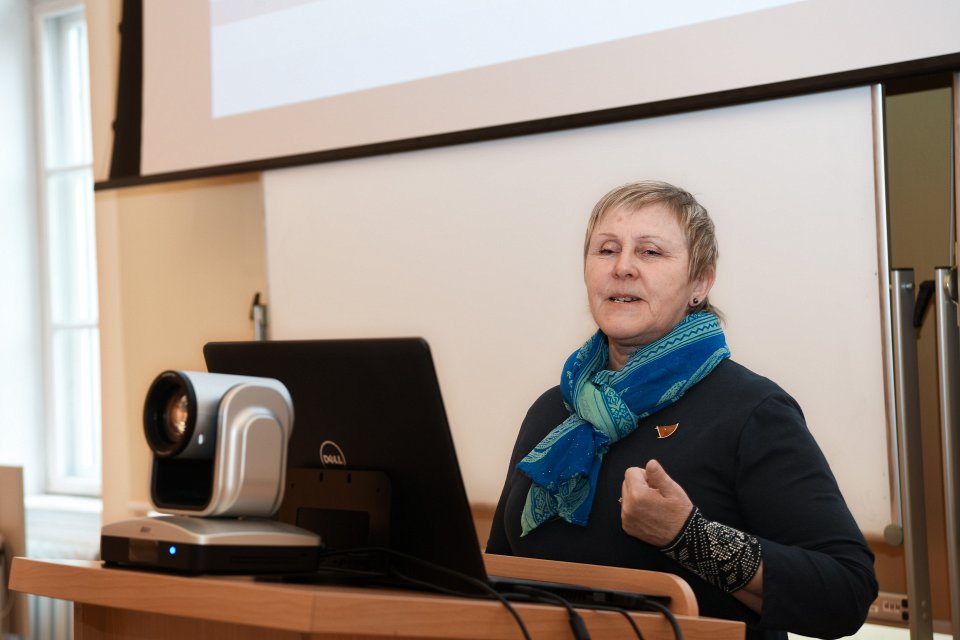 Latvijas Universitātes 81. starptautiskās zinātniskās konferences sekcija «Latvijas Universitātes vēstures liecības atmiņas institūciju krājumos». Agrita Ozola.