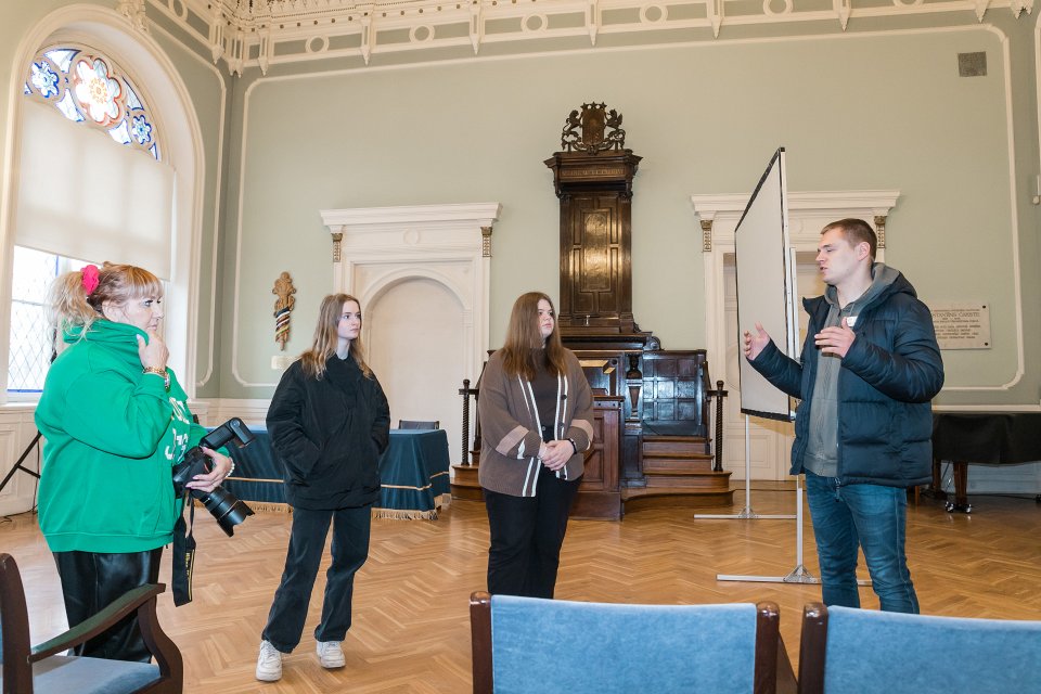 «Ēnu diena» Latvijas Universitātē. null