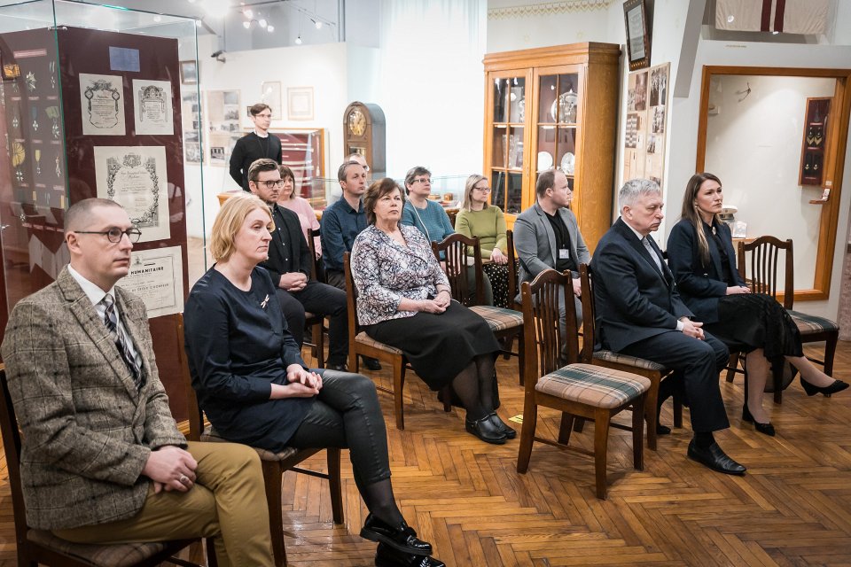 Latvijas Universitātes un Latvijas Kara muzeja sadarbības līguma parakstīšana. null