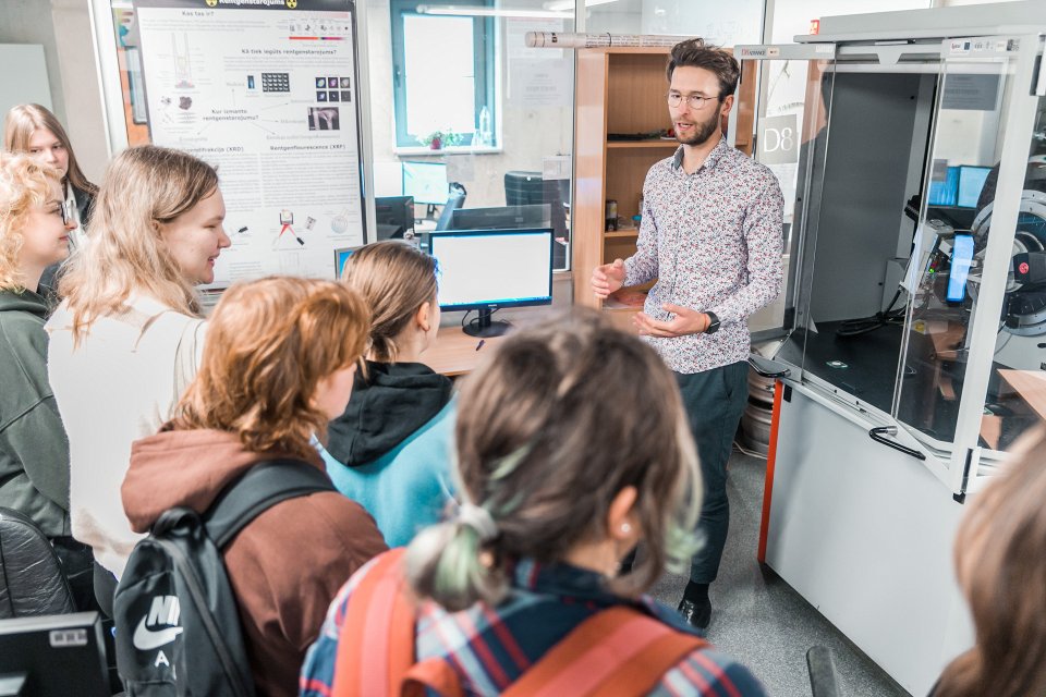 Atvērto durvju diena Latvijas Universitātē. null