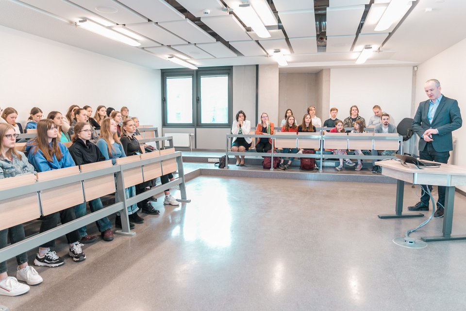 Atvērto durvju diena Latvijas Universitātē. null