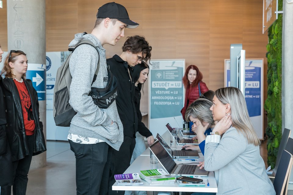 Latvijas Universitātes pasākums «Padomi eksāmeniem». null