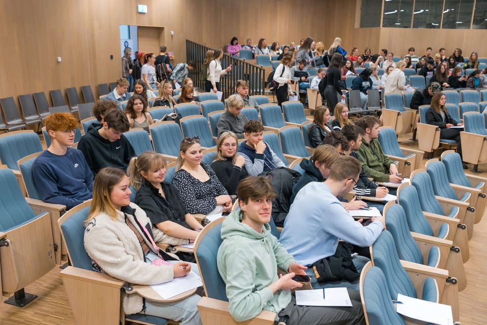 Latvijas Universitātes pasākums «Padomi eksāmeniem». null