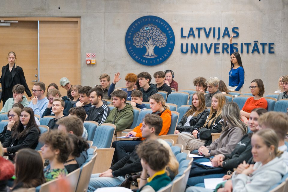 Latvijas Universitātes pasākums «Padomi eksāmeniem». null