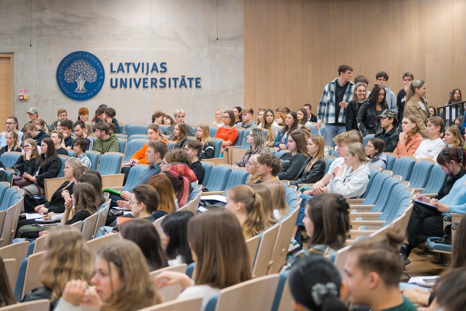 Latvijas Universitātes pasākums «Padomi eksāmeniem». null