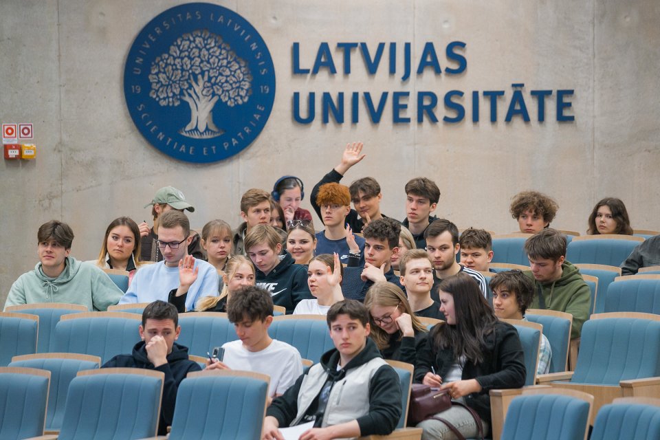 Latvijas Universitātes pasākums «Padomi eksāmeniem». null