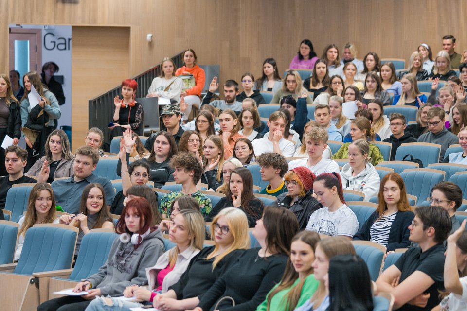 Latvijas Universitātes pasākums «Padomi eksāmeniem». null