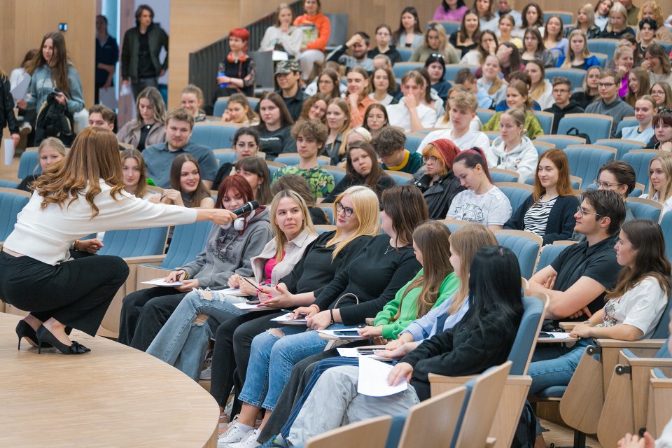 Latvijas Universitātes pasākums «Padomi eksāmeniem». null