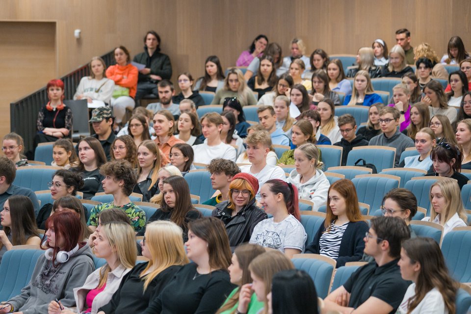 Latvijas Universitātes pasākums «Padomi eksāmeniem». null