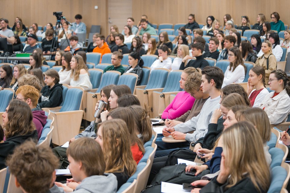 Latvijas Universitātes pasākums «Padomi eksāmeniem». null