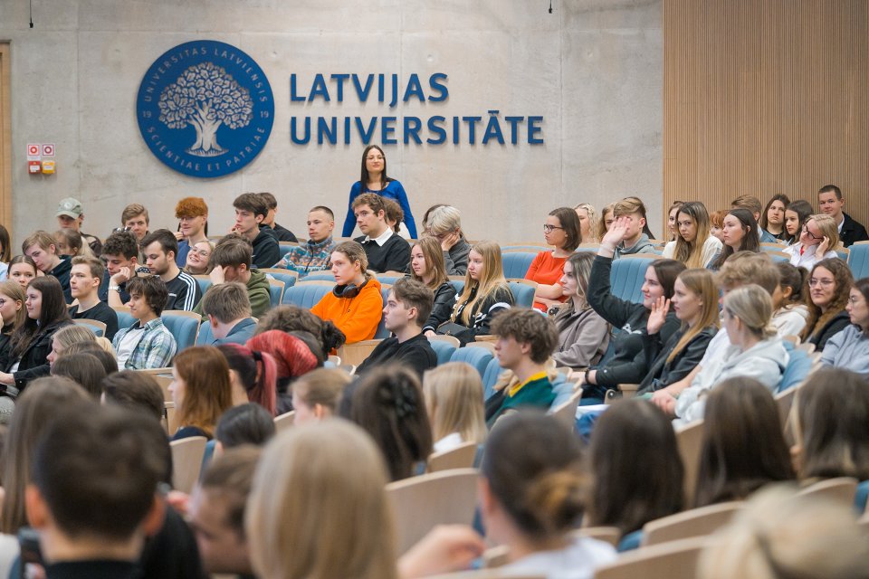 Latvijas Universitātes pasākums «Padomi eksāmeniem». null