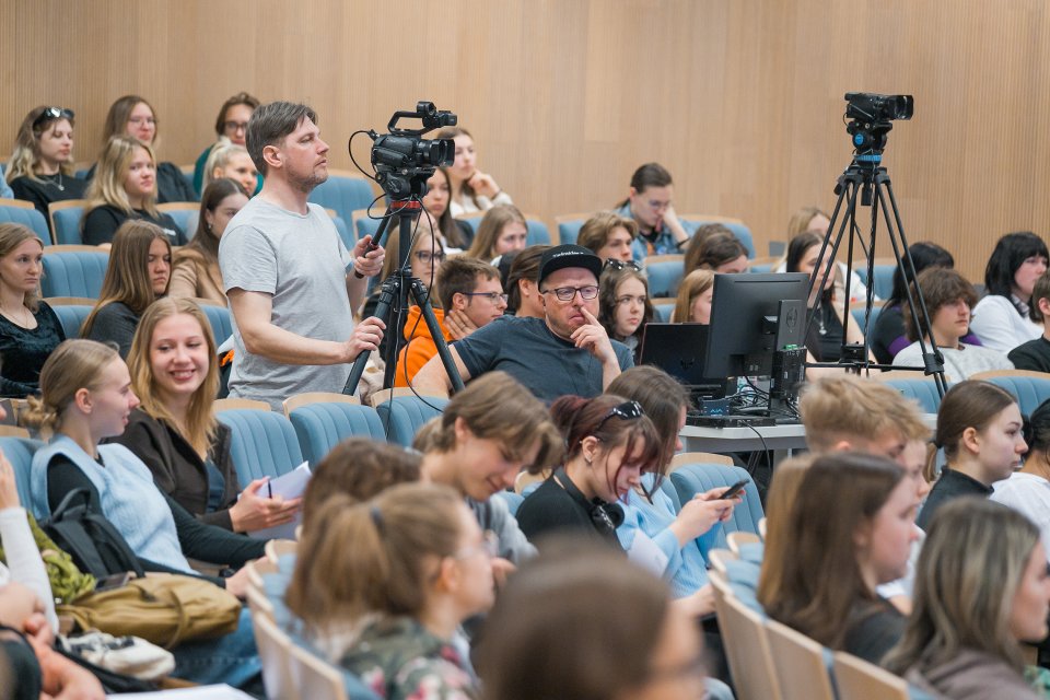 Latvijas Universitātes pasākums «Padomi eksāmeniem». null