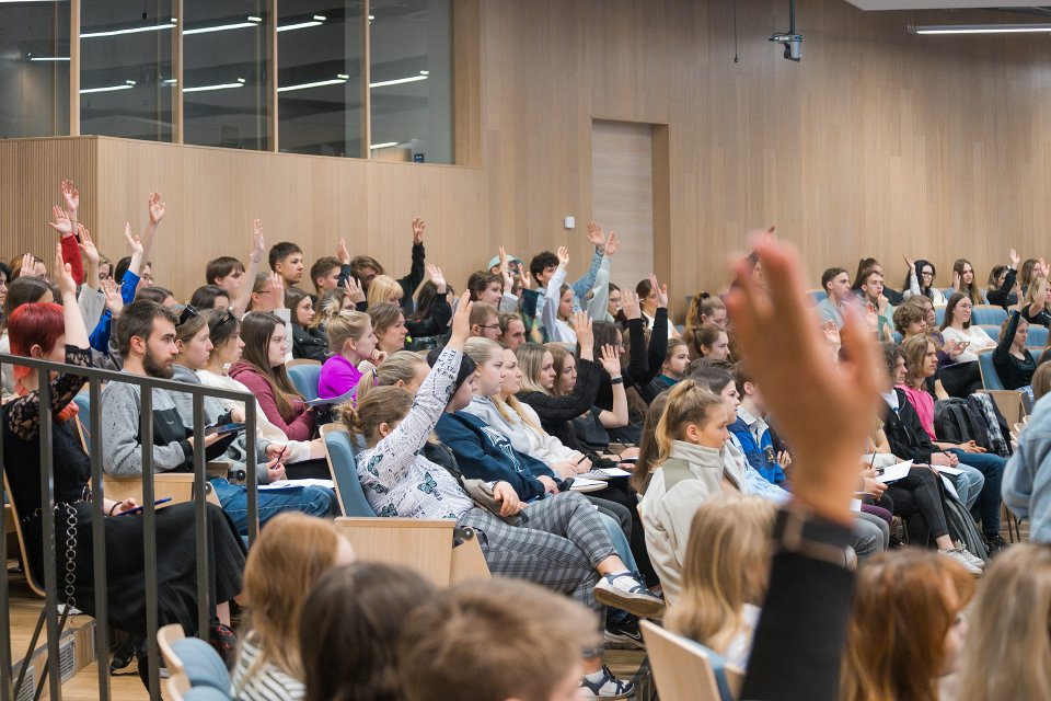 Latvijas Universitātes pasākums «Padomi eksāmeniem». null