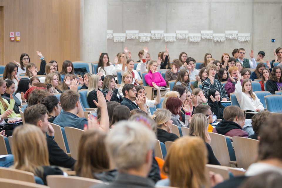 Latvijas Universitātes pasākums «Padomi eksāmeniem». null