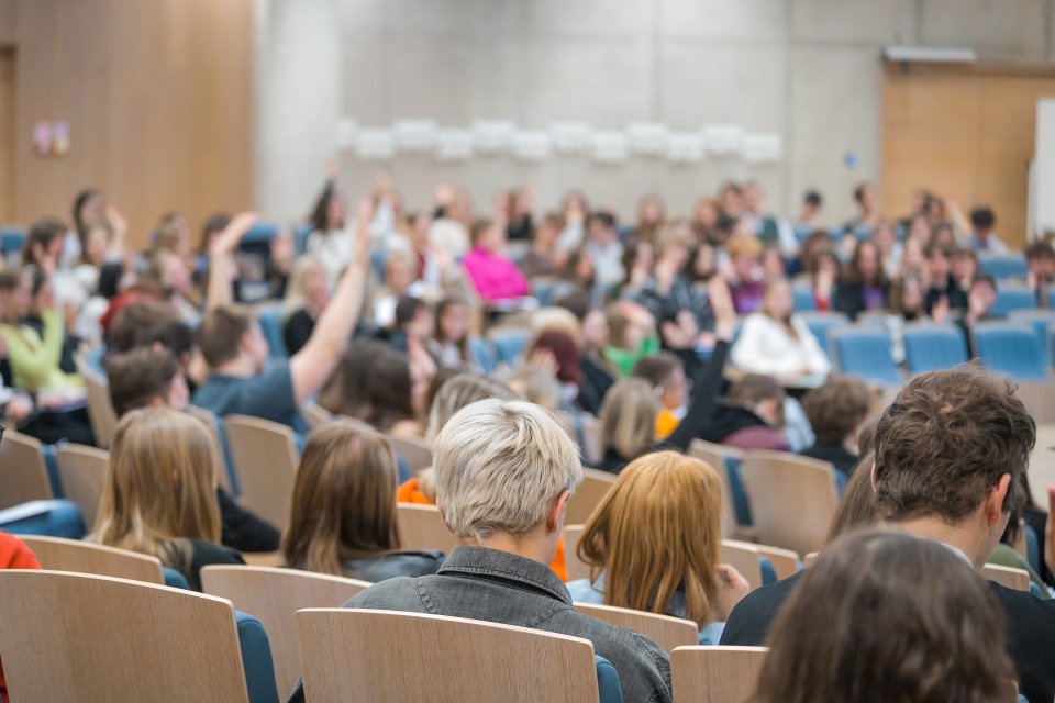 Latvijas Universitātes pasākums «Padomi eksāmeniem». null