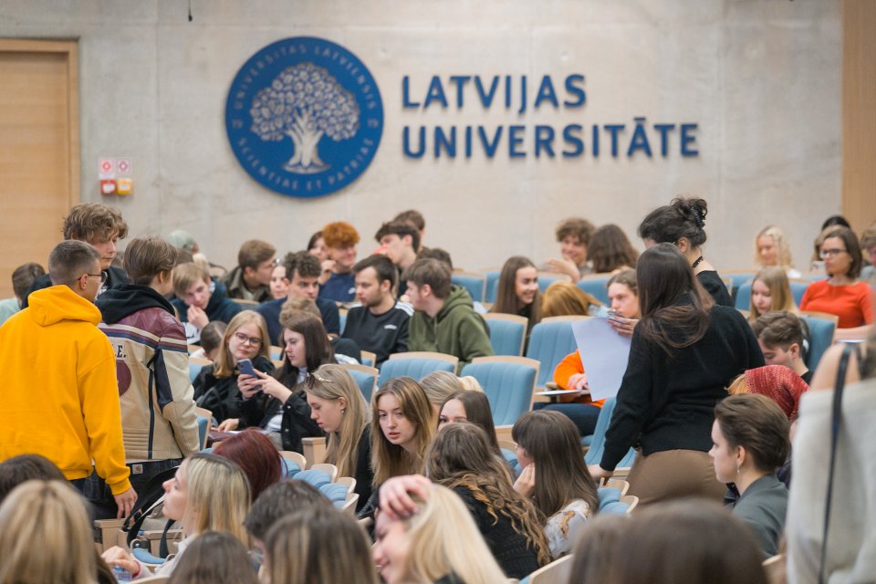 Latvijas Universitātes pasākums «Padomi eksāmeniem». null