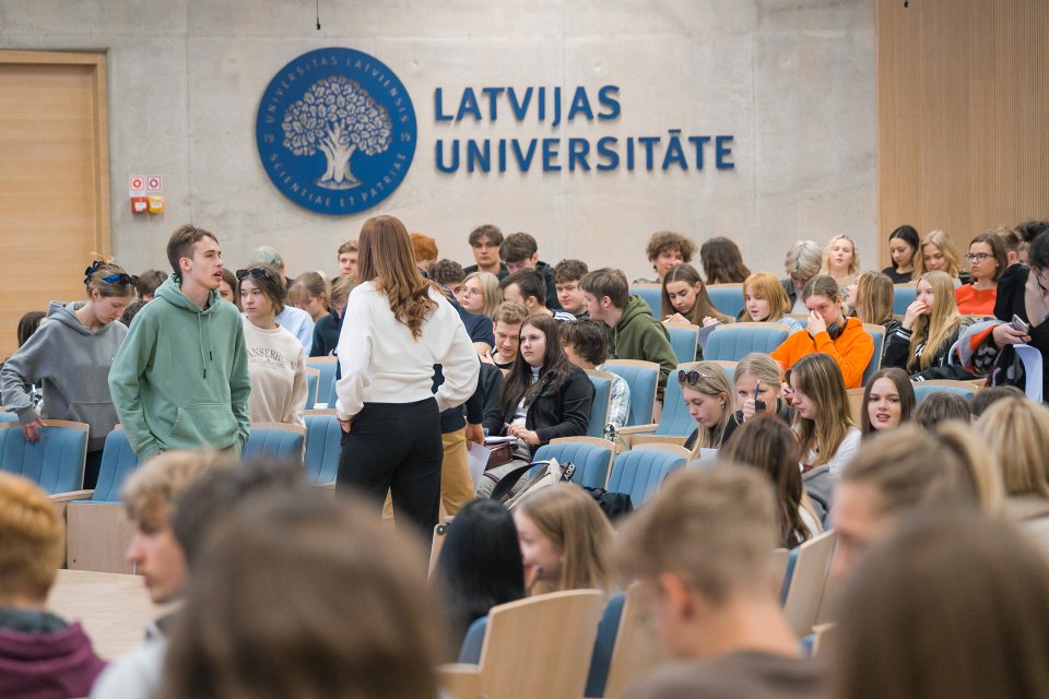 Latvijas Universitātes pasākums «Padomi eksāmeniem». null