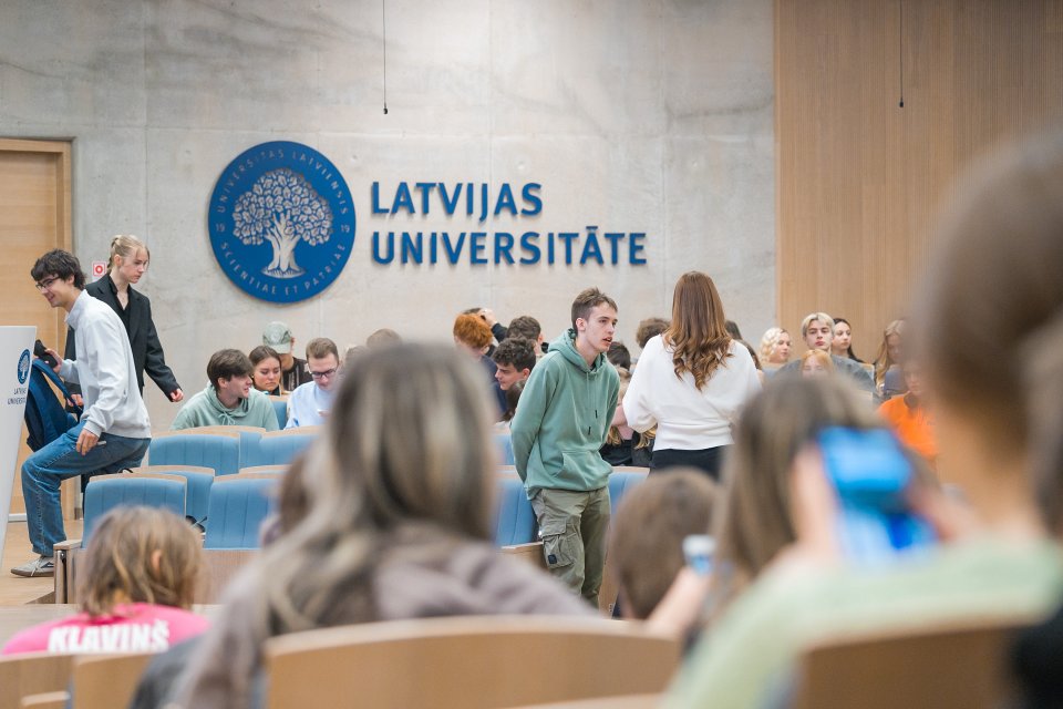 Latvijas Universitātes pasākums «Padomi eksāmeniem». null