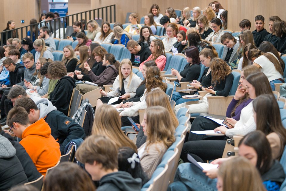 Latvijas Universitātes pasākums «Padomi eksāmeniem». null