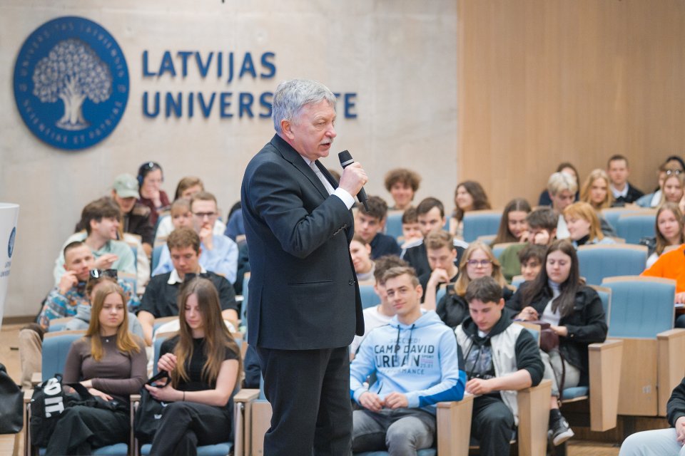 Latvijas Universitātes pasākums «Padomi eksāmeniem». null